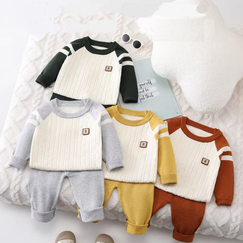 Winter Woolen 2Pc Suit Set Sweater With Trouser 16843