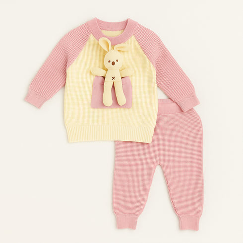 Winter Woolen 2Pc Suit Sweater With Trouser 16840