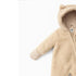 Infants Winter Puffer Hooded Romper Unisex 16810