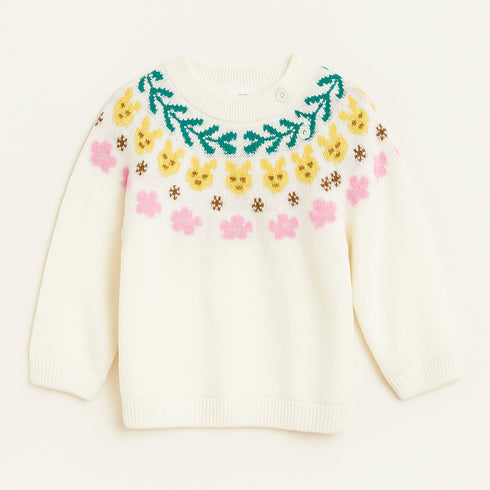 Soft Wool Sweater for Girls 16716