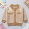 Woolen Baby Girls Brown Top-Style Sweater Comfortable Fit 6–24 Months