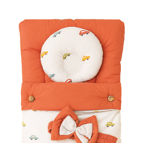 Baby Basics Cozy Snug Zip Closure Hooded Carrynest 17194