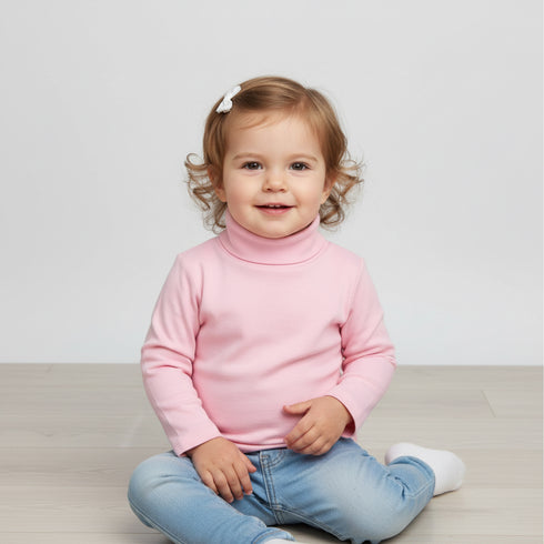 Kids Cozy Winter High-Neck Pullover For Kids 17275