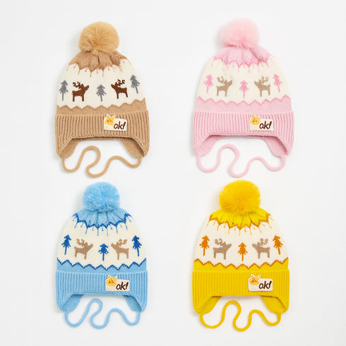 Cozy Wool Winter Caps for Kids