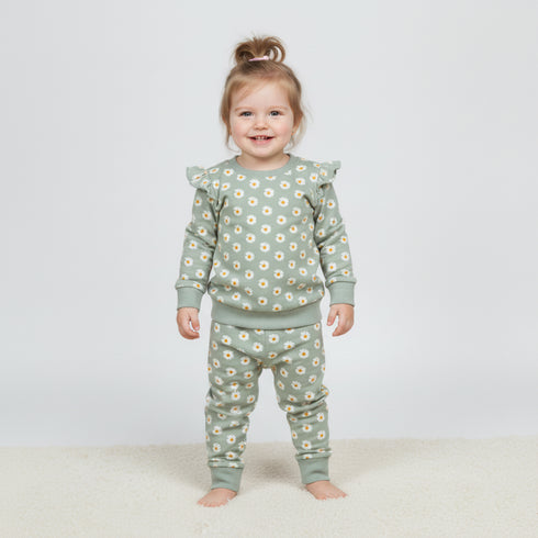 Nexteen Exclusive 2Pc Suit Terry Shirt Long Sleeves & Touser Set 17130