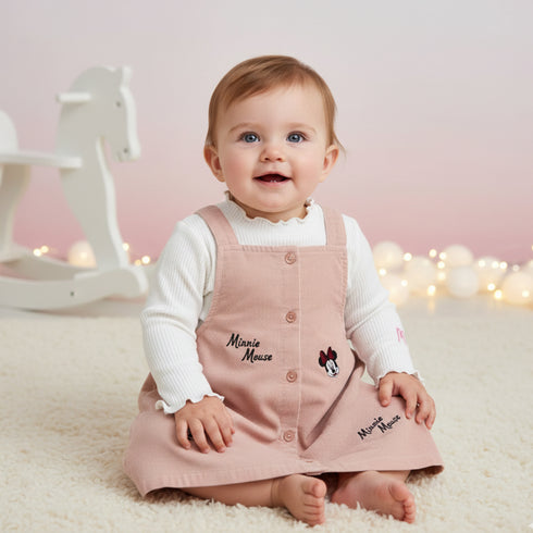 Baby Girls Dangri Style Suit Set Minnie 16831