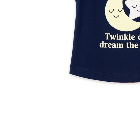 Baby Girls Suit Cotton Rich T-Shirt With Shorts Set 16472