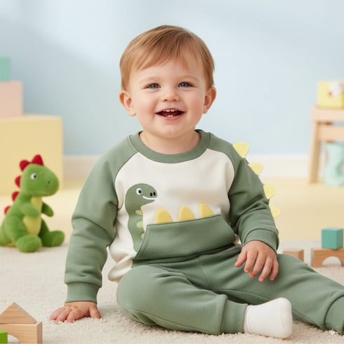 Baby Boys Character Suit Sweatshirt & Trouser 16805