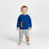 Nexteen Kids Exclusive 2Pc Suit Terry Shirt Long Sleeves & Touser Set 17110 Tigger