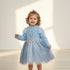 Baby Girls Party Wear Woolen Fancy Frock Long Sleeves 16714