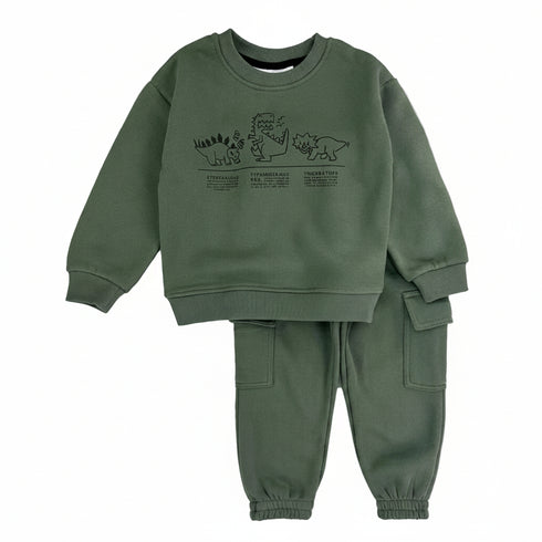 Toddlers Roar Character Track Suit Fleece Sweatshirt With Trouser 16832