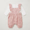 Pink Minnie Cotton Baby Girl Dungaree Suit 0–9 Months