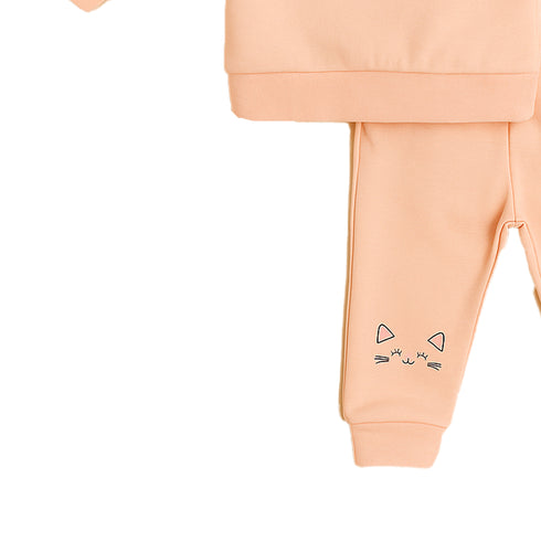 Nexteen Exclusive 2Pc Suit Terry Shirt Long Sleeves & Touser Set 17130