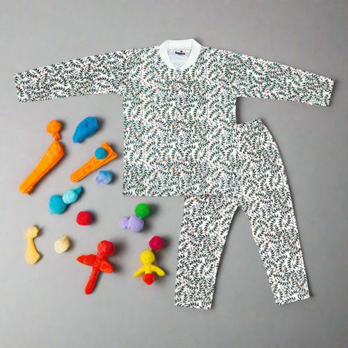 Basics Infants Night Suit -NB to 6Years Garden Bloom 16634