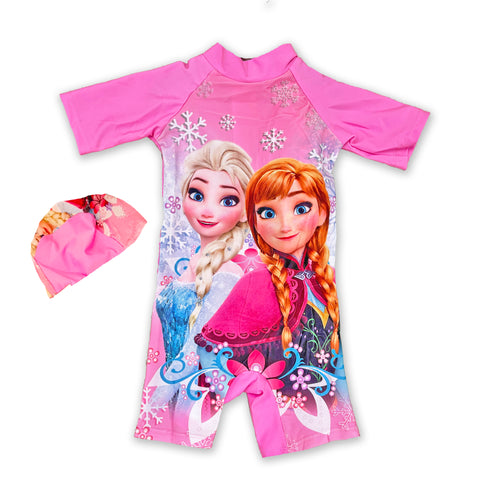 Kids Sofia Character Activefit Swimming Costume 16363