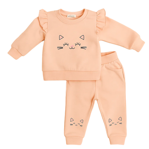 Nexteen Exclusive 2Pc Suit Terry Shirt Long Sleeves & Touser Set 17130