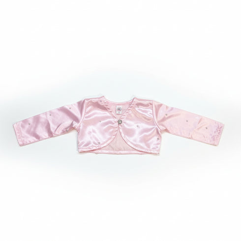 Nexteen Glittered Pink Pearls Shrug 17109