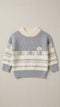 Baby Boys Striped Woolen Sweater