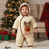 Infants Stuffed Padded Hooded Romper 13950