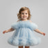 Baby Girls Frilled Party Wear Frock 16865