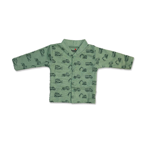 Basics Infants Night Suit -NB to 6Years Vehicles Printed 17047