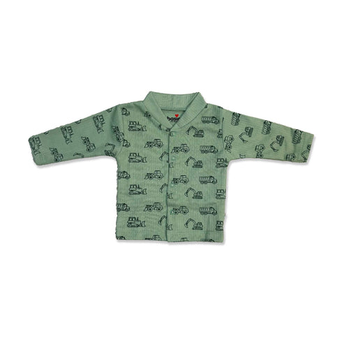 Basics Infants Night Suit -NB to 6Years Vehicles Printed 17047