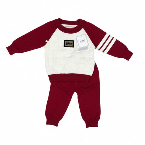 Winter Woolen 2Pc Suit Set Sweater With Trouser 16844