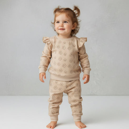 Nexteen Exclusive 2Pc Suit Terry Shirt Long Sleeves & Touser Set 17130