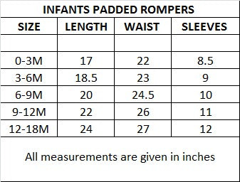 Infants Stuffed Padded Hooded Romper 13950