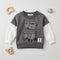 Grey Baby Boys Sweatshirt Comfortable Fit 6–24 Months