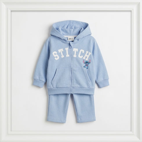 Blue Stitch Tracksuit for Toddler Girls 2–6 Years