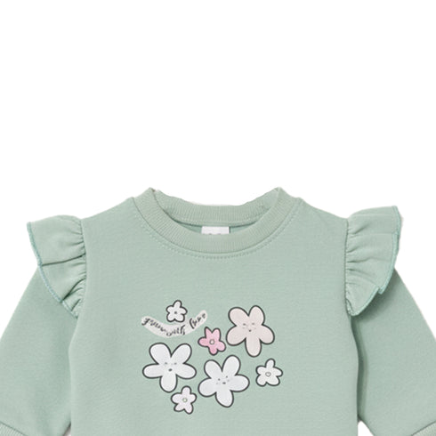 Nexteen Exclusive 2Pc Suit Terry Shirt Long Sleeves & Touser Set 17130