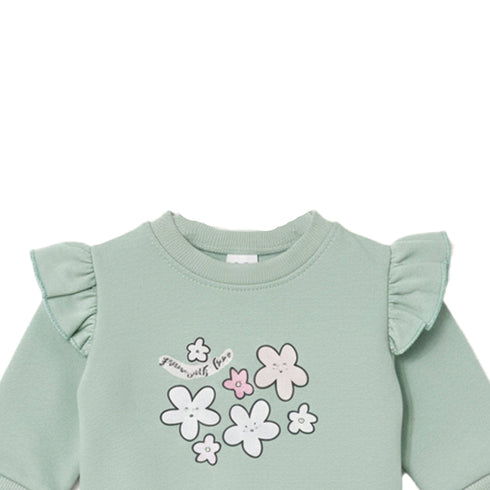 Nexteen Exclusive 2Pc Suit Terry Shirt Long Sleeves & Touser Set 17130