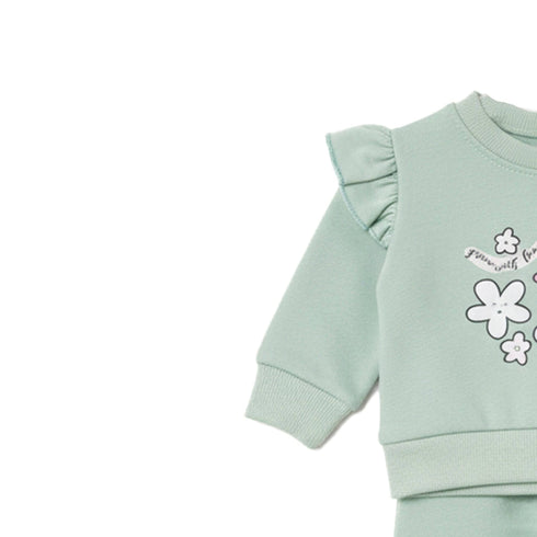 Nexteen Exclusive 2Pc Suit Terry Shirt Long Sleeves & Touser Set 17130