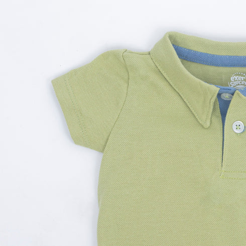 Infants 2Pc Set Bodysuit With Shorts 15995