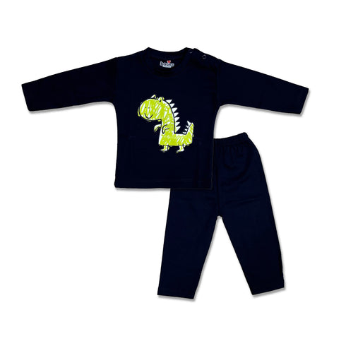 Basics Infants Night Suit -NB to 2 Years Dino 17117