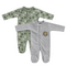 Basics Romper Set Pack Of 2 Cozy Sleep suits 0-24M Roar 17175