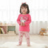 Floral Pajama Suit Full Sleeves T-Shirt & Trouser 16731