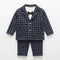 Navy and White Cambridge Check Suit for Toddler Boys 2–6 Years