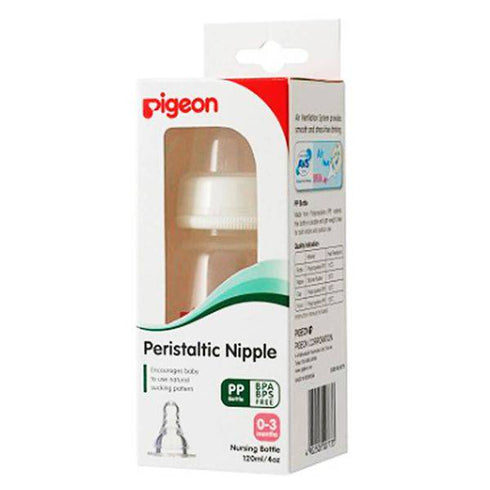 Pigeon Slim Neck Peristaltic PP Bottle 120ml A483