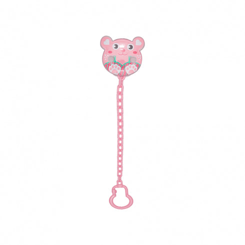 Farlin Pacifier Clip BA-30004 pink