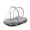 Basics Baby Bed Net with Pillow Navy Space