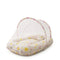 Basics Baby Bed Net with Pillow Pink White Pastel Garden
