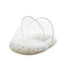 Basics Baby Bed Net with Pillow White Cars