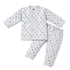 Basics Infants Night Suit -NB to 6Years Front Open Shirt With Trouser Stars 17482