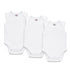 Basics White Sleeveless Bodysuits Pack Of 3