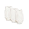 Basics White Sleeveless Bodysuits Pack Of 3