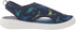 Dino Blue Printed Running Canvas Strap Sandals