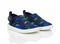 Dino Blue Printed Running Canvas Strap Sandals