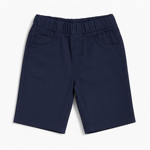 Navy Exclusive Cotton Shorts